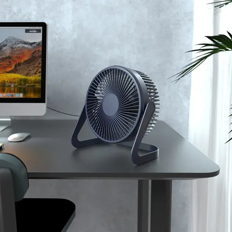 360° Rotating USB Desktop Fan