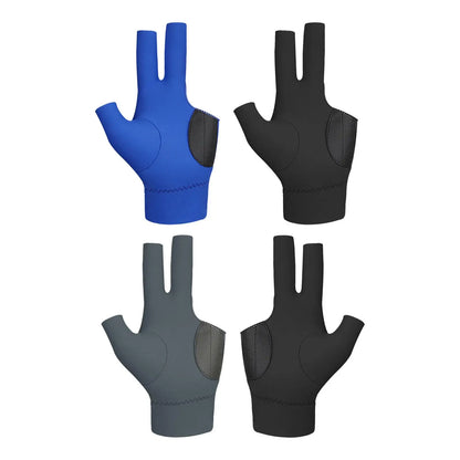 Three Fingers Billiard Pool Glove