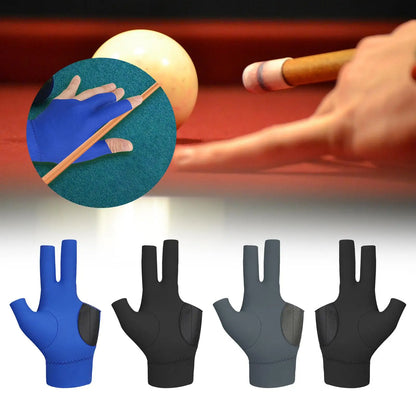 Three Fingers Billiard Pool Glove